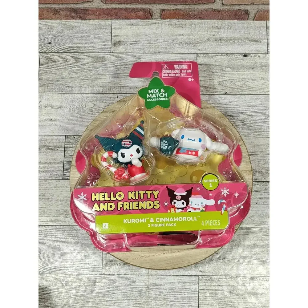 Hello Kitty Friends Holiday Christmas Edition Kuromi & Cinnamoroll Ser 1 Sanrio